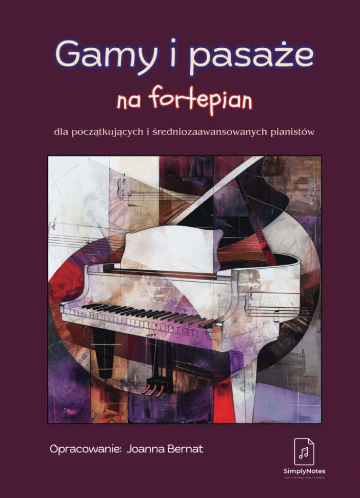 Gamy i pasaże na fortepian